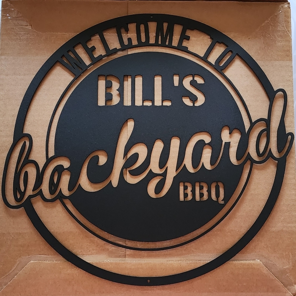 Custom Metal Sign